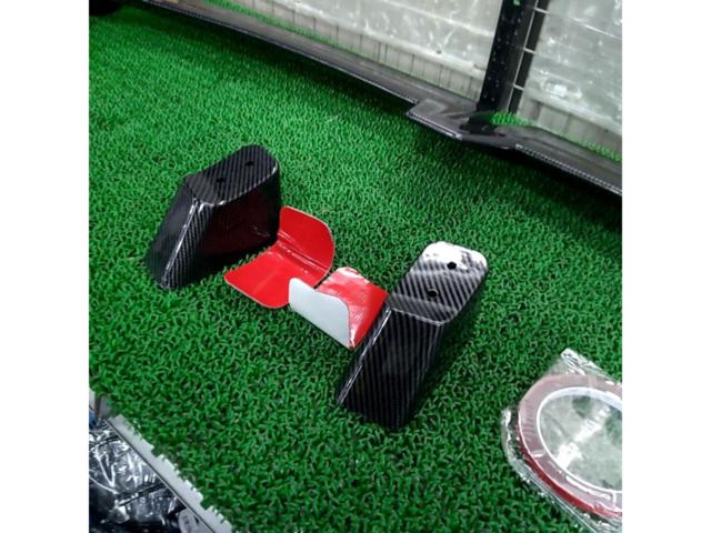 メーカー不明 カーボン調 リアウイング