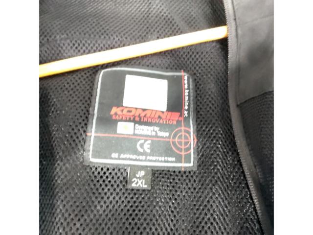 KOMINE プロテクトメッシュパーカー 07-114 【2XL】