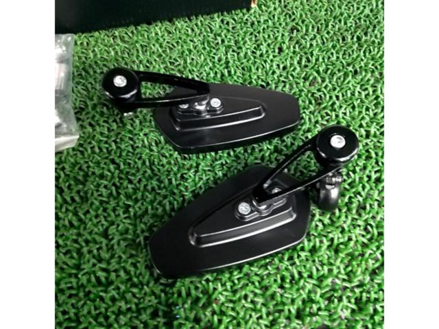 メーカー不明 バイク用汎用ミラー左右セット