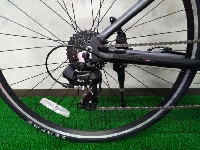 BIANCHI ROMA Ⅳ 2015年モデル 700×28C 3×8s アルミクロスバイク グレー サイズ:44 参考サイズ:165～170cm