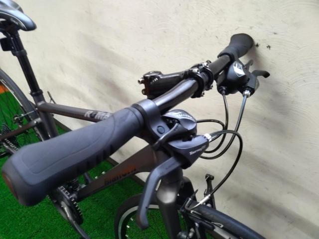 BIANCHI ROMA Ⅳ 2015年モデル 700×28C 3×8s アルミクロスバイク グレー サイズ:44 参考サイズ:165～170cm