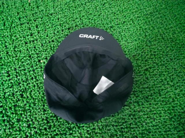 サイズ:S/M CRAFT サイクルキャップ ブラック