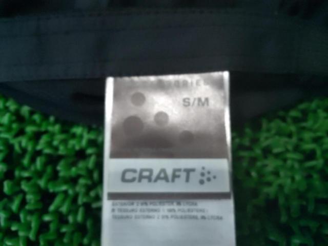 サイズ:S/M CRAFT サイクルキャップ ブラック