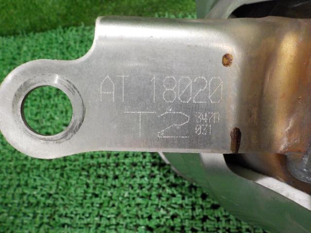 TOYOTA
Genuine first catalyst
+
Second catalyst
GR Yaris / GXPA16 / Early Model