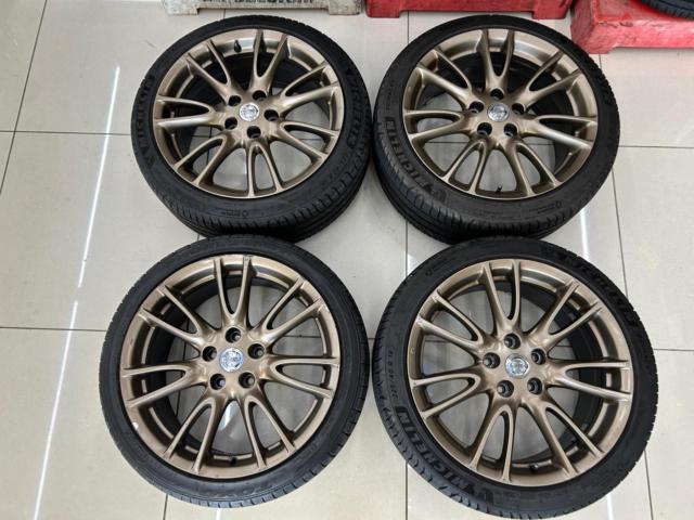 NISSAN V36 スカイライン純正ホイール  + MICHELIN PRIMACY4