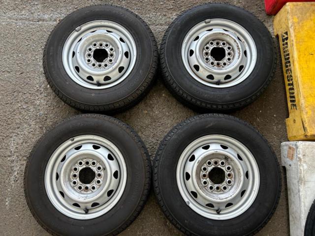 Weds Carrowin スチールホイール＋YOKOHAMA SUPER VAN 356