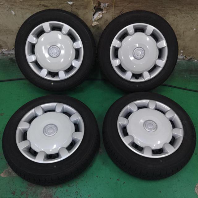 ダイハツ ムーヴキャンバス 純正スチールホイール＋BRIDGESTONE NEWNO