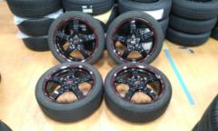 MARUKA SERVICE MID RMP Racing R50 + TOYO PROXES CF3 +  PROXES R51A
