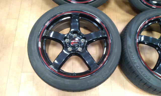MARUKA SERVICE MID RMP Racing R50 + TOYO PROXES CF3 +  PROXES R51A