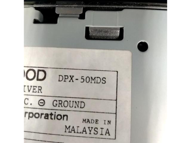 KENWOOD DPX-50MDS 2DIN CD・MDチューナー