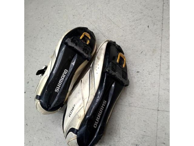 SHIMANO シマノ SH-R087 EU43 サイズ27.2cm ROAD/MTB兼用 ビンディングシューズ