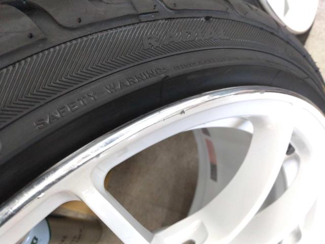 ☆未使用タイヤ付き☆RAYS VOLK RACING G025 + KENDA KR20