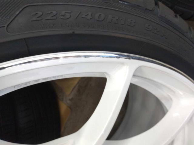 ☆未使用タイヤ付き☆RAYS VOLK RACING G025 + KENDA KR20