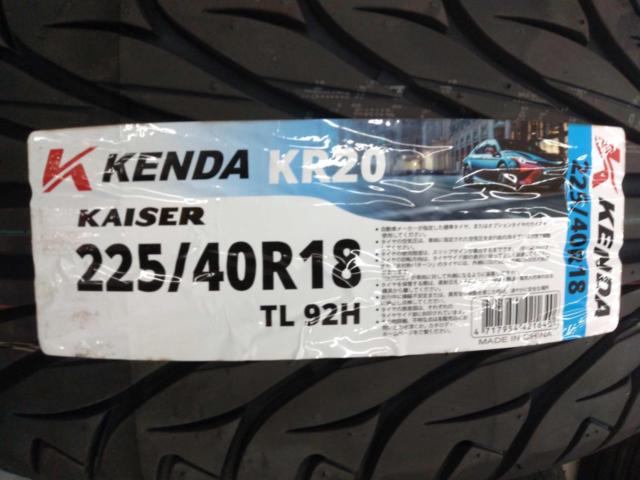 ☆未使用タイヤ付き☆RAYS VOLK RACING G025 + KENDA KR20
