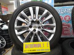 トヨタ 60系ハリアー プレミアムパッケージ純正ホイール +TOYO TRANPATH mp7