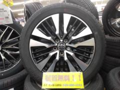 トヨタ純正TOYOTA30系 アルファード/ヴェルファイア 後期純正 切削光輝ホイール  + KENDA KR201