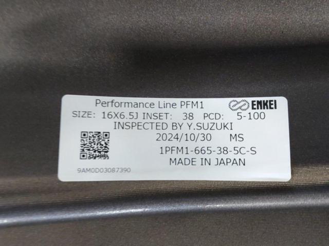 ENKEI PerformanceLine PFM1+GOODYEAR EfficientGrip EG02 205/55R16