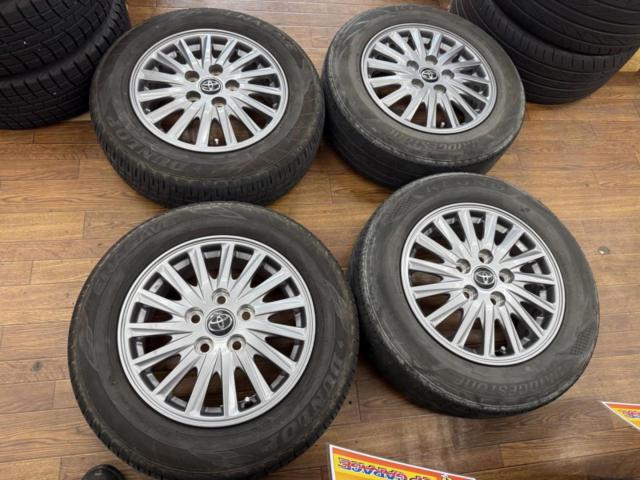格安セット♪ TOYOTA 80系 エスクァイア純正ホイール+BRIDGESTONE REGNO GRVⅡ/DUNLOP ENASAVE EC204