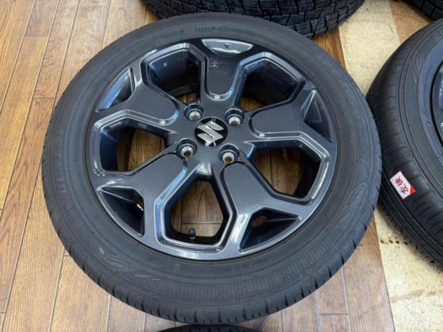 SUZUKI ハスラー/MR52S タフワイルド純正ホイール+DUNLOP ENASAVE EC300+