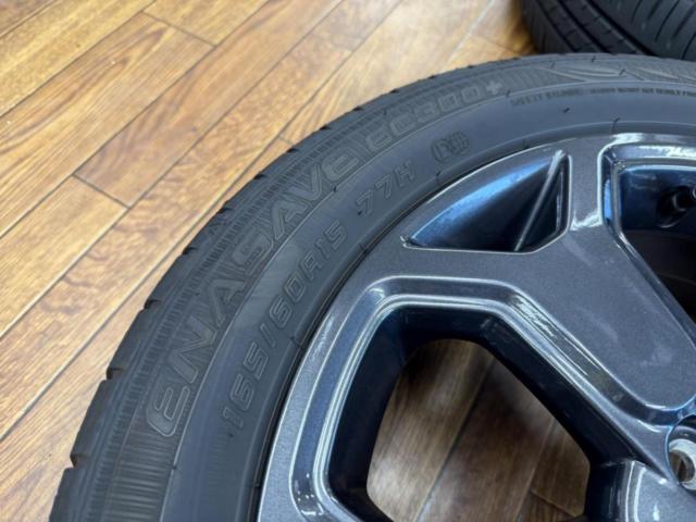 SUZUKI ハスラー/MR52S タフワイルド純正ホイール+DUNLOP ENASAVE EC300+