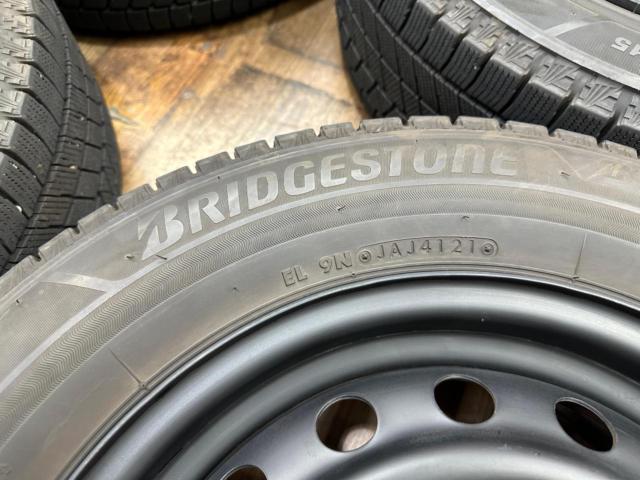 トヨタ純正 カローラツーリング純正スチールホイール+BRIDGESTONE BLIZZAK VRX3