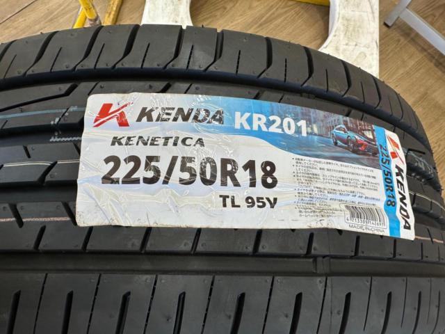 ホンダ純正(HONDA)  FK7シビックハッチバック後期純正ホイール  + KENDA(ケンダ) KR201【オデッセイ純正流用に!!RC型!!】