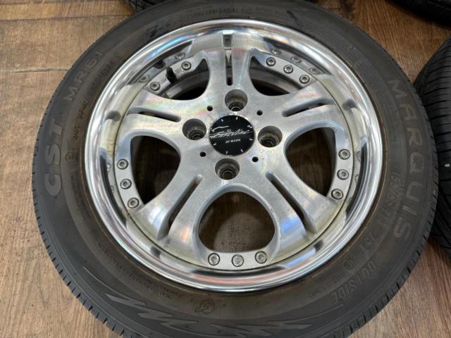 WORK EUROLINE S2H +CST MARQUIS MR61【軽自動車サイズ!!懐かしのホイールです♪】