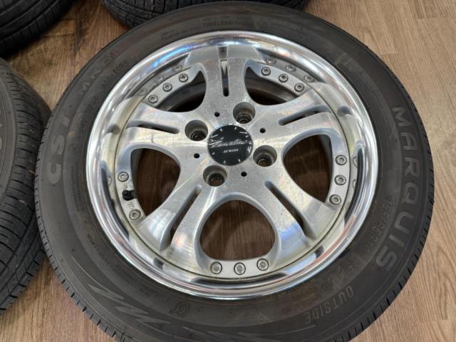 WORK EUROLINE S2H +CST MARQUIS MR61【軽自動車サイズ!!懐かしのホイールです♪】
