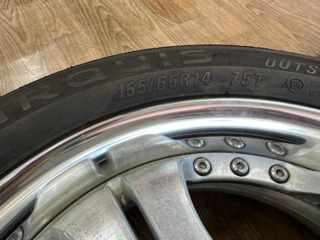 WORK EUROLINE S2H +CST MARQUIS MR61【軽自動車サイズ!!懐かしのホイールです♪】