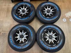 weds MUD VANCE 06  + TOYO H30 195/80R15 107N【ハイエース!!新品タイヤ付きでお買い得♪】