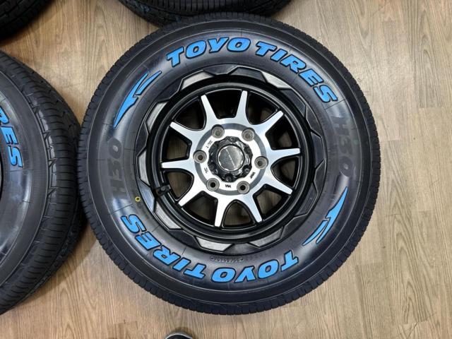 weds MUD VANCE 06  + TOYO H30 195/80R15 107N【ハイエース!!新品タイヤ付きでお買い得♪】