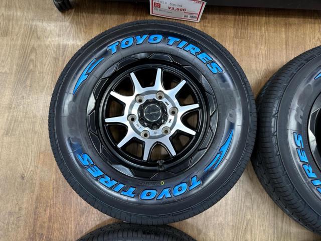 weds MUD VANCE 06  + TOYO H30 195/80R15 107N【ハイエース!!新品タイヤ付きでお買い得♪】