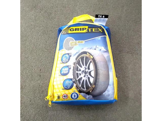 新品未使用】GRIP.TEX TX-6 布製タイヤチェーン グリップテックス | 未 