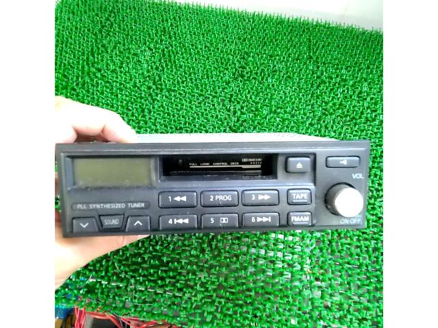 ワケアリ 日産純正 1DIN カセットデッキオーディオ(品番:CSK-9711K / クラリオン製)