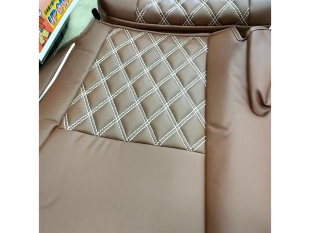 Seatflex(シートフレックス)シートカバー ブラウン×ホワイト(ラパン HE33S H27/6～R1/6)
