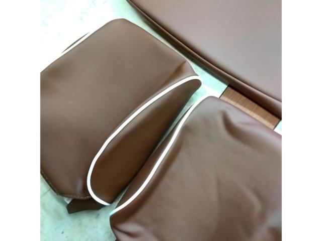 Seatflex(シートフレックス)シートカバー ブラウン×ホワイト(ラパン HE33S H27/6～R1/6)