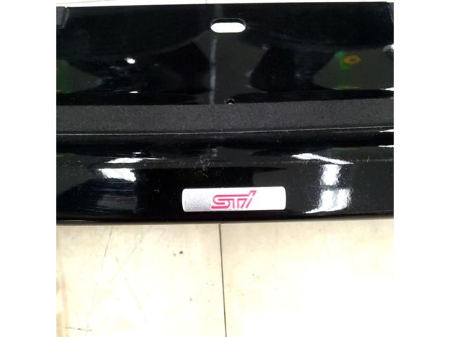 STI フロントアンダースポイラー(ブラック / Bタイプ～対応) WRX S4(VB型)用 美品