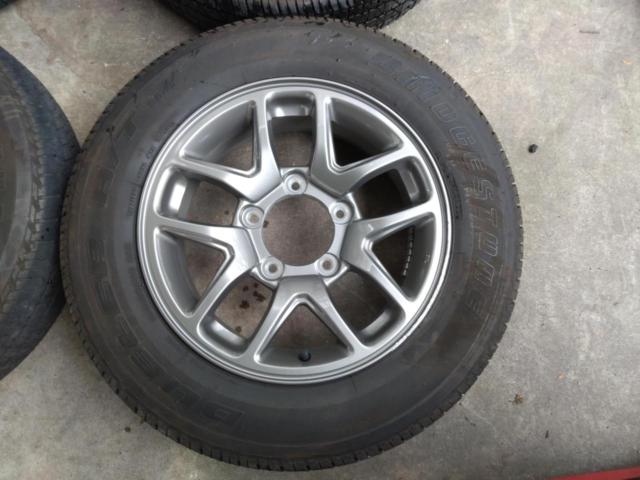 スズキ ジムニー JB64 純正アルミホイール+BRIDGESTONE DUELER H/T684 II 175/80R16 91S