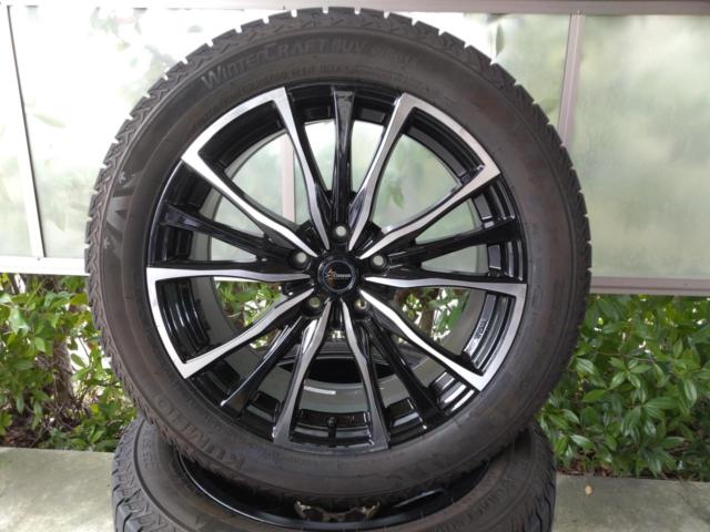 ※2F Chronus スポークホイール  + KUMHO/マーシャル(クムホ/MARSHAL) WinterCRAFT SUV WS61