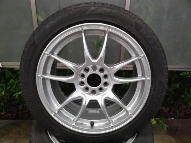 ※階段下 ABE SHOKAI(アベショウカイ) MOTEC(モーテック) NITRO  + BRIDGESTONE(ブリヂストン) BLIZZAK VRX3