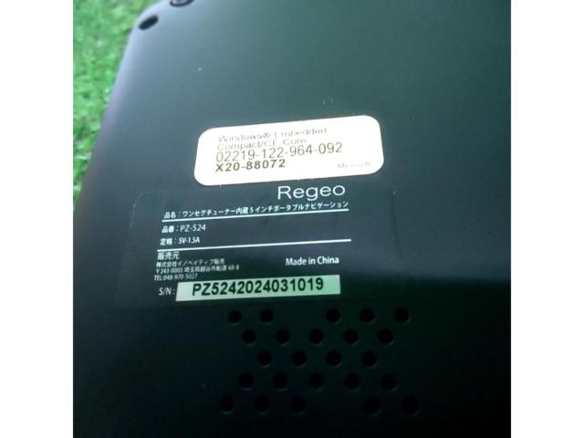 REGEO PZ-524 5インチポータブルナビ