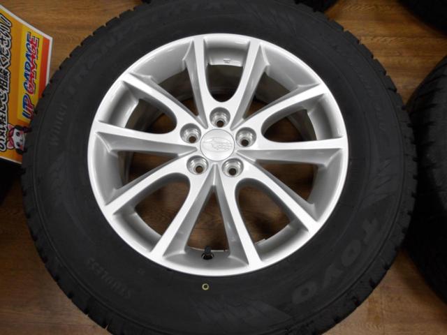 スバル インプレッサ GP/GJ系 純正ホイール+TOYO winter TRANPATH TX