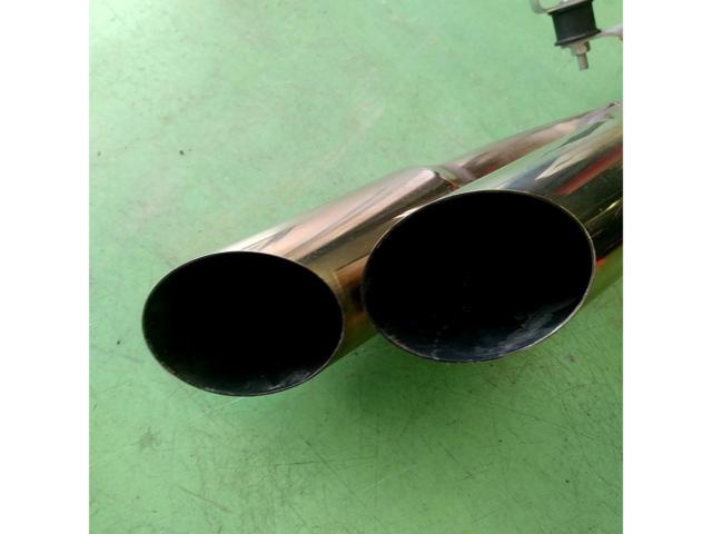 【200系ハイエース/4型以降/ディーゼル車/ナロー】サイド出しマフラー