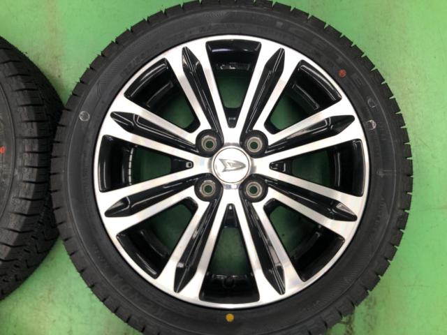 ※2F倉庫保管 ☆バランス調整済みSET☆  ダイハツ純正  タント/LA600S 純正ホイール  + KENDA  ICETEC NEO KR36
