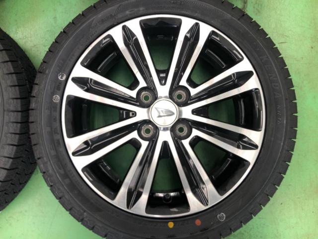 ※2F倉庫保管 ☆バランス調整済みSET☆  ダイハツ純正  タント/LA600S 純正ホイール  + KENDA  ICETEC NEO KR36