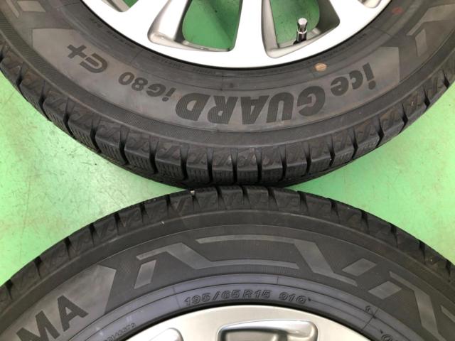 ※2F倉庫保管 BRIDGESTONE BALMINUM TR10+YOKOHAMA iceGUARD iG80 E+
