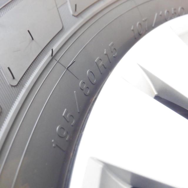 日産純正 NV350 キャラバン/E26純正スチールホイール + YOKOHAMA BluEarth-VAN RY55