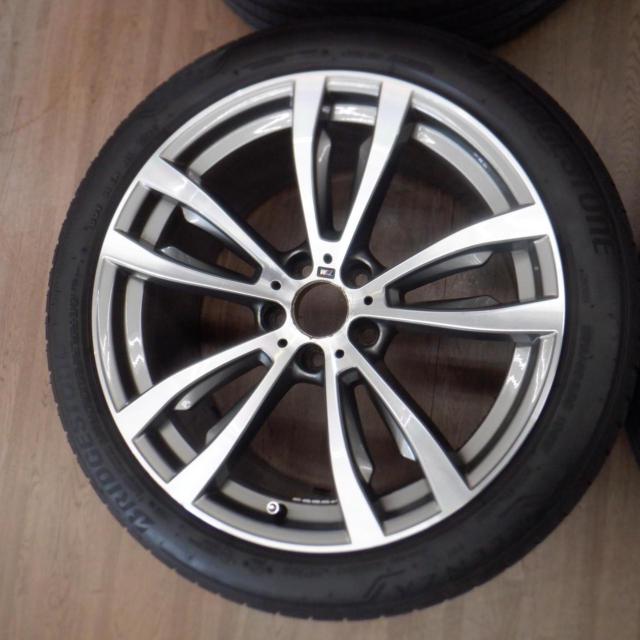 BMW X5/F15純正ダブルスポークスタイリング+BRIDGESTONE ALENZA001