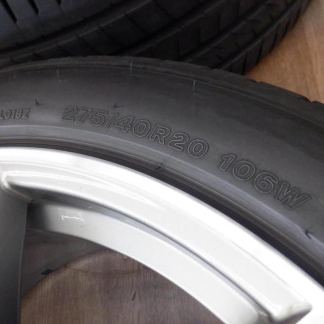 BMW X5/F15純正ダブルスポークスタイリング+BRIDGESTONE ALENZA001