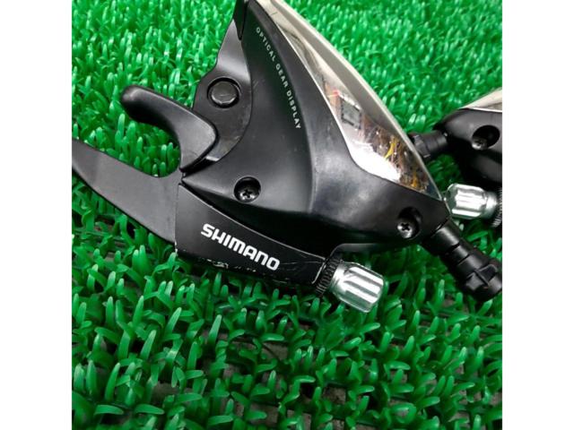 3×8S SHIMANO ST-EF60 シフト&ブレーキレバー左右セット